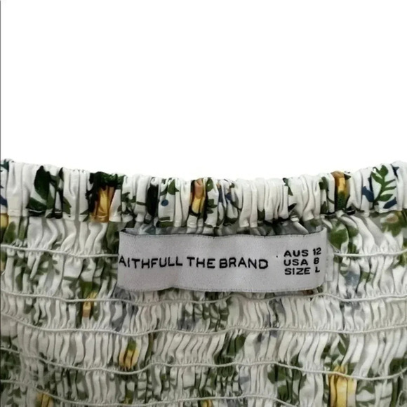 Faithfull the Brand Eldoria Mini Dress Bendita Floral B305 - Picture 3 of 3